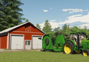 Small American Metal Hall version 1.0.0.0 for Farming Simulator 2022
