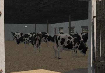 Small Cow Barn version 1.0.0.0 for Farming Simulator 2022