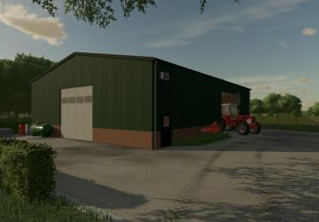 Small Dutch Machine Shed version 1.0.0.0 for Farming Simulator 2022