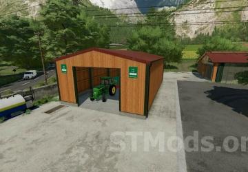 Small Hörmann Garage Incl. Warehouse version 1.0.2.0 for Farming Simulator 2022