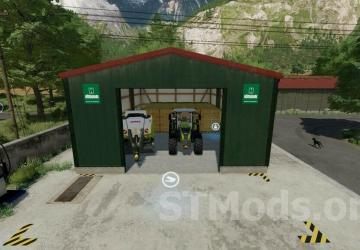 Small Hörmann Garage Incl. Warehouse version 1.0.2.0 for Farming Simulator 2022