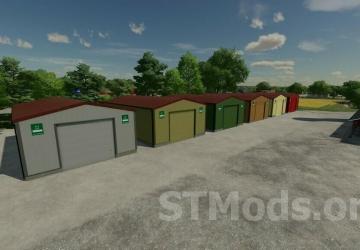 Small Hörmann Garage Incl. Warehouse version 1.0.2.0 for Farming Simulator 2022