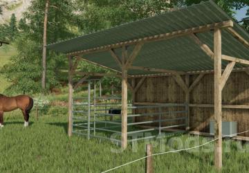 Small Horse Pasture version 1.0.0.0 for Farming Simulator 2022
