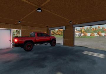 Small House Garage version 1.0.1.0 for Farming Simulator 2022 (v1.10x)