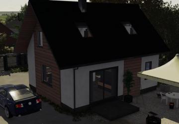 Small Modern House version 1.0.0.0 for Farming Simulator 2022 (v1.4x)
