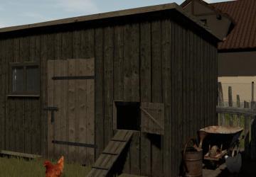 Small Wooden Chicken Coop version 1.1.0.0 for Farming Simulator 2022