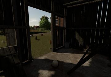 Small Wooden Chicken Coop version 1.0.0.0 for Farming Simulator 2022