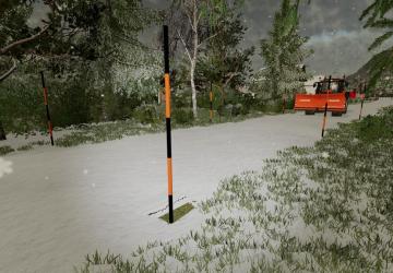 Snow Pole version 1.0.0.0 for Farming Simulator 2022