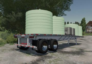 Sprayer annex trailer – 4 large tanks version 1.0.0.0 for Farming Simulator 2022