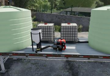 Sprayer annex trailer – 4 large tanks version 1.0.0.0 for Farming Simulator 2022