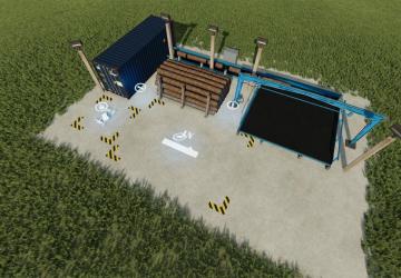 Stationary Woodchipper version 1.0.0.1 for Farming Simulator 2022