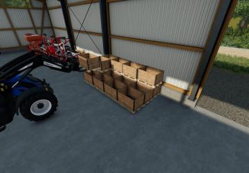 Storage Pallets version 1.0.0.0 for Farming Simulator 2022