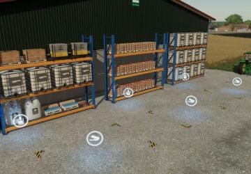 Storage Racks version 1.0.0.0 for Farming Simulator 2022