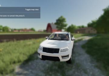 Taxi Service version 1.0.0.0 for Farming Simulator 2022