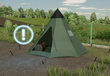 Tent version 1.0.0.0 for Farming Simulator 2022