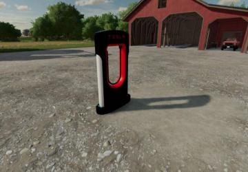 Tesla Electric Charging Station version 1.0.0.0 for Farming Simulator 2022