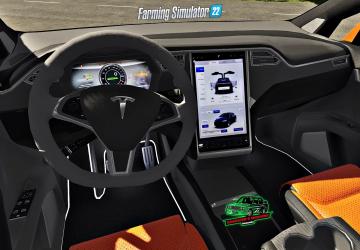 Tesla Model X version 1.0 for Farming Simulator 2022