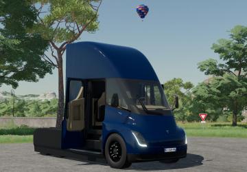 Tesla Semi Truck version 1.0.0.0 for Farming Simulator 2022 (v1.2x)