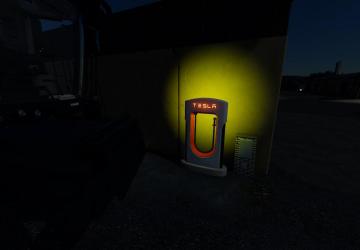 Tesla Super Fast Charging Station version 1.0.0.0 for Farming Simulator 2022