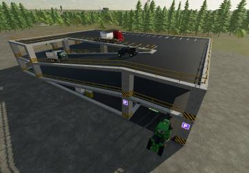Three-level Parking version 1.0.0.0 for Farming Simulator 2022