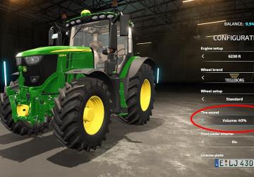 Tire Sound version 1.0.0.0 for Farming Simulator 2022 (v1.8x)