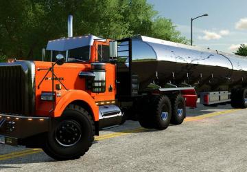 TLX 48ft Tanker Trailer version 1.1.1.0 for Farming Simulator 2022