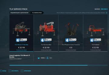 TLX Service Pack version 1.0.0.0 for Farming Simulator 2022 (v1.10x)