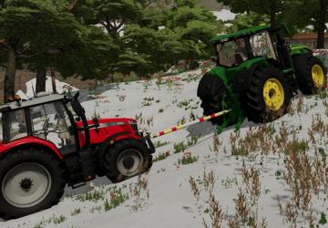 Tow Bar version 1.0.0.1 for Farming Simulator 2022