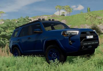 Toyota 4Runner 2018 TRD PRO 4X4 version 1.0.0.0 for Farming Simulator 2022 (v1.2x)