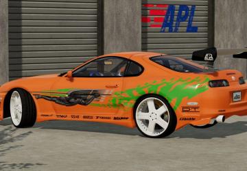 Toyota Supra version 1.0.0.0 for Farming Simulator 2022