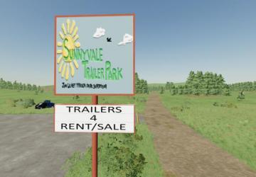 TPB SunnyVale Trailer Park Sign version 1.0.0.0 for Farming Simulator 2022