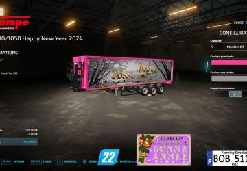 Trailer Happy New Year 2024 version 1.0.0.0 for Farming Simulator 2022