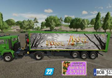 Trailer Happy New Year 2024 version 1.0.0.0 for Farming Simulator 2022