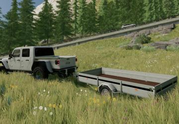 Trailer With Canopy version 1.0.0.0 for Farming Simulator 2022 (v1.12x)