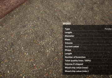 Tree Value Info version 1.0.3.0 for Farming Simulator 2022