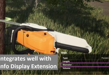Tree Value Info version 1.0.3.0 for Farming Simulator 2022