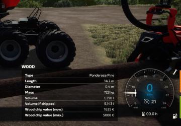 Tree Value Info version 1.0.3.0 for Farming Simulator 2022