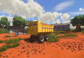 Triton 7t Agricultural Trailer version 1.0.0.0 for Farming Simulator 2022