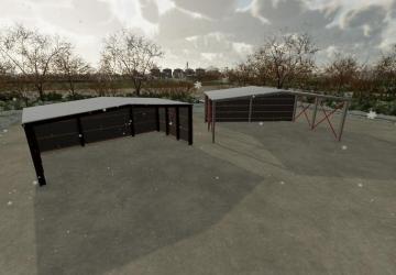 UK Style Small Shed Pack version 1.0.0.0 for Farming Simulator 2022