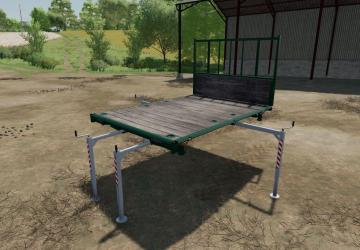 Unitrac LE Autoload flatbed trailer version 1.0.0.0 for Farming Simulator 2022