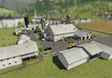 USA White Farm Buildingpack version 1.0.0.0 for Farming Simulator 2022