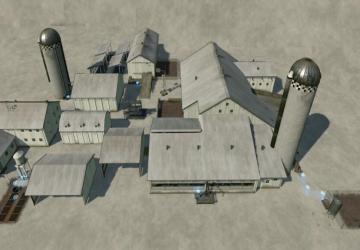 USA White Farm Buildingpack version 1.0.0.0 for Farming Simulator 2022