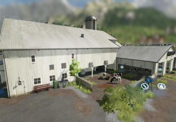 USA White Farm Buildingpack version 1.0.0.0 for Farming Simulator 2022