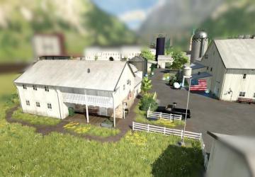 USA White Farm Buildingpack version 1.0.0.0 for Farming Simulator 2022