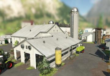 USA White Farm Buildingpack version 1.0.0.0 for Farming Simulator 2022