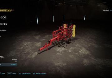 Väderstad Opus 500 version 1.0.0.0 for Farming Simulator 2022