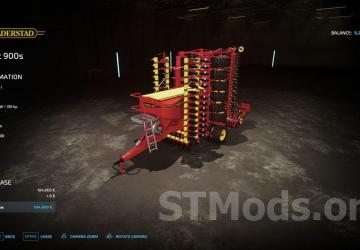 Väderstad Spirit 900S version 1.1.0.0 for Farming Simulator 2022