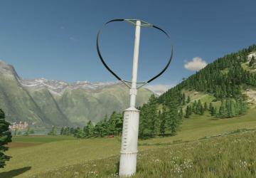 Vertical Axis Wind Turbines version 1.0.0.0 for Farming Simulator 2022