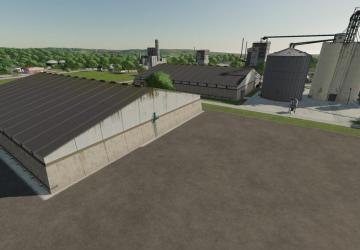 Very Big Concrete Hall version 1.0.0.0 for Farming Simulator 2022