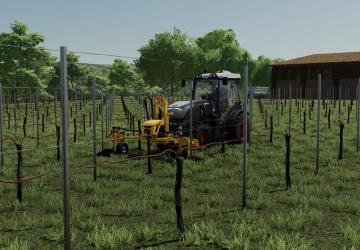 Vineyard Poles Pack version 1.0.0.0 for Farming Simulator 2022